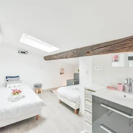 Apartman Le Petit Castelet - New Superb Flat In Old Antibes, Ac, Wifi, For 4 Antibes